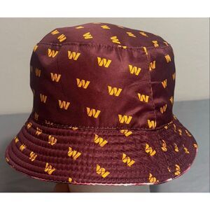 Washington Commanders Redskins NFL Bucket Hat Cap Tie Dye Reversible Adult